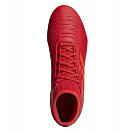 Adidas Predator 19.3 Fg M BB9334 fotbollsskor mångfärgad röd 2