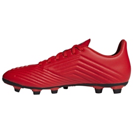 Adidas Predator 19.4 FxG M D97970 fotbollsskor mångfärgad röd 1
