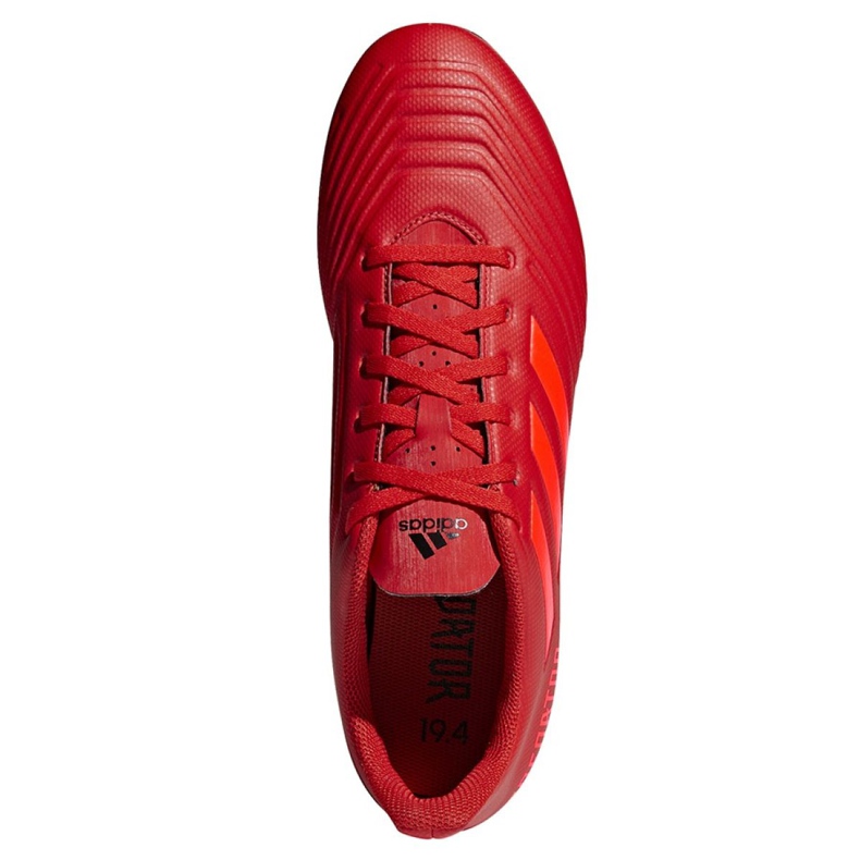 Adidas Predator 19.4 FxG M D97970 fotbollsskor mångfärgad röd 2