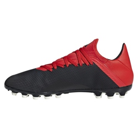 Adidas X 18.3 Ag M F36627 fotbollsskor svart svart 1