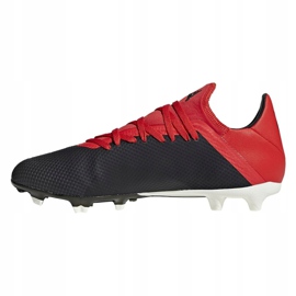 Adidas X 18.3 Fg M BB9366 fotbollsskor svart svart 1