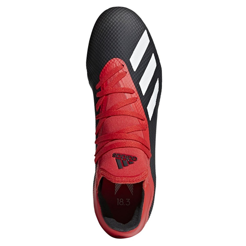 Adidas X 18.3 Fg M BB9366 fotbollsskor svart svart 2