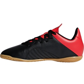 Inomhusskor adidas X 18.4 I Jr B9409 svart svart 2