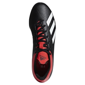 Adidas X 18.4 Tf M BB9412 fotbollsskor svart svart 2