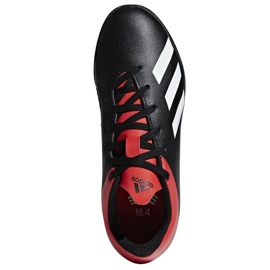 Adidas X 18.4 Tf Jr BB9416 fotbollsskor svart svart 2
