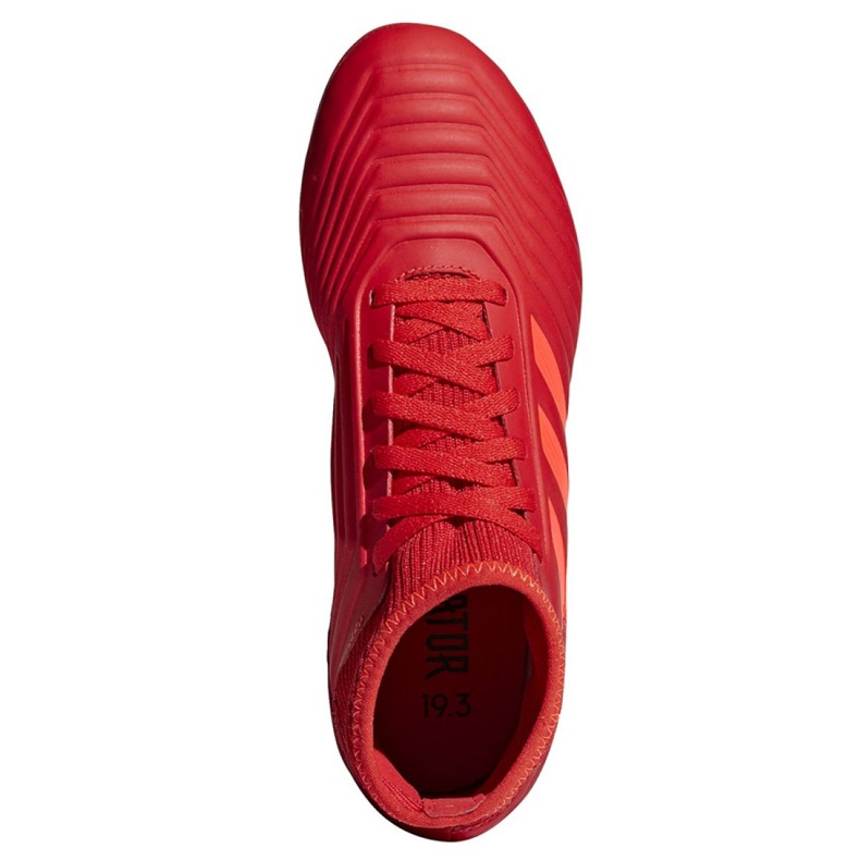 Adidas Predator 19.3 Jr D98005 fotbollsskor röd röd 2