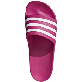 Adidas Adilette Aqua F35536 tofflor röd mångfärgad 1