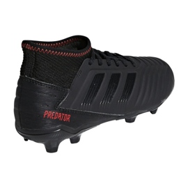 Adidas Predator 19.3 Jr D98003 fotbollsskor mångfärgad svart 2