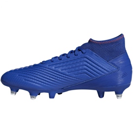 Adidas Predator 19.3 Sg M D97957 fotbollsskor mångfärgad blå 1