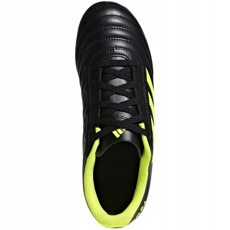 Adidas Copa 19.4 Fg Jr D98088 fotbollsskor mångfärgad svart 2