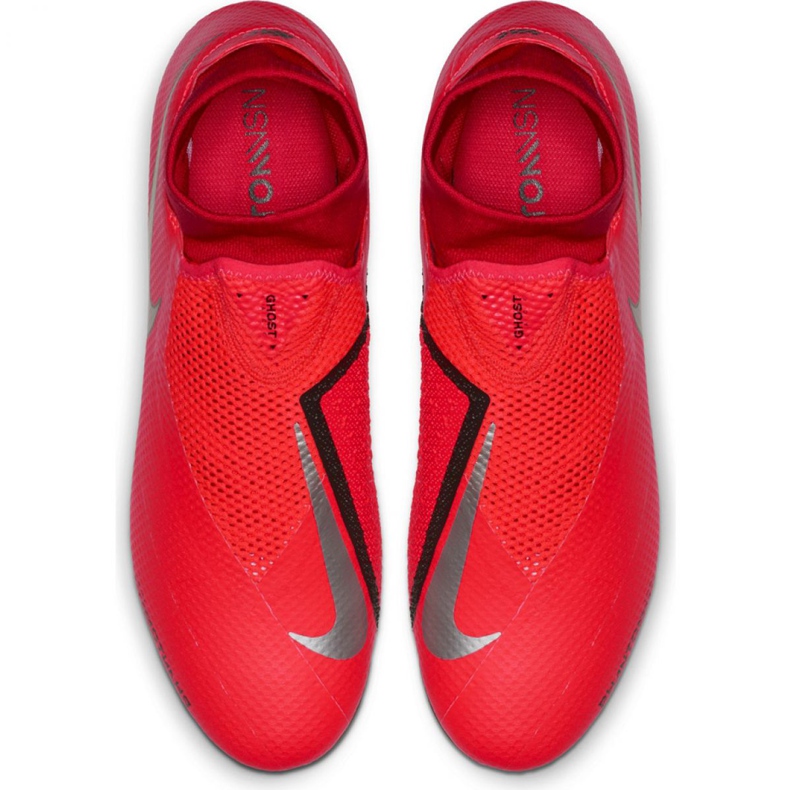 Nike Phantom Vsn Pro Df Fg M AO3266-600 fotbollsskor mångfärgad röd 1