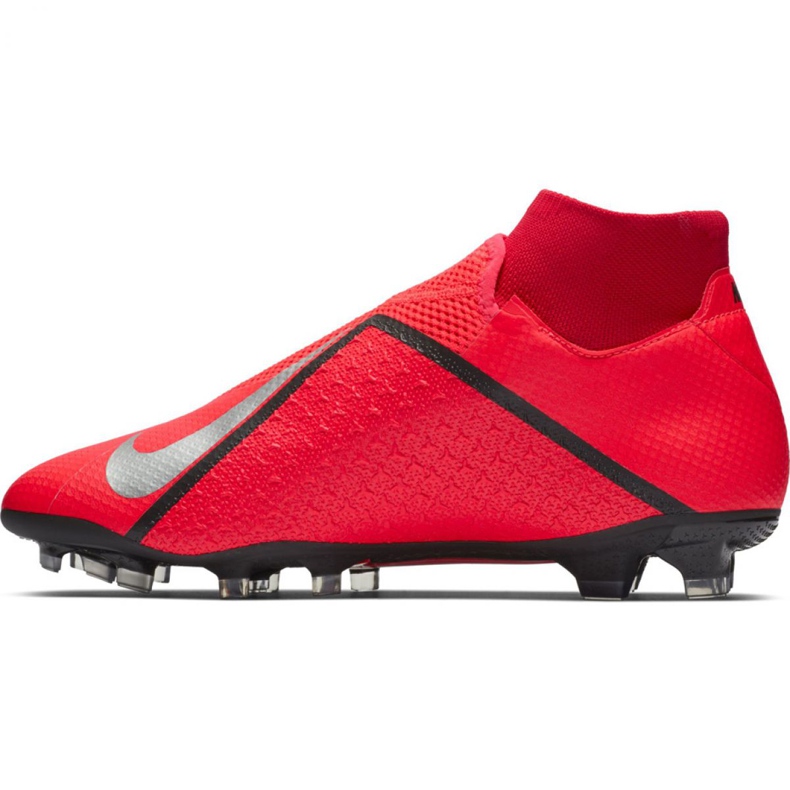 Nike Phantom Vsn Pro Df Fg M AO3266-600 fotbollsskor mångfärgad röd 2