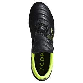 Adidas Copa gloro 19.2 Sg M F36080 fotbollsskor svart svart 2