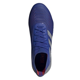 Adidas Predator 19.1 Sg M BC0312 fotbollsskor blå blå 2