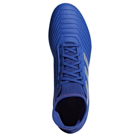 Adidas Predator 19.3 Ag M BC0297 fotbollsskor blå blå 2