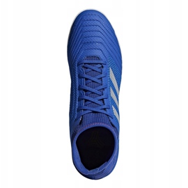 Adidas Predator 19.3 Tf M BB9084 fotbollsskor mångfärgad blå 2