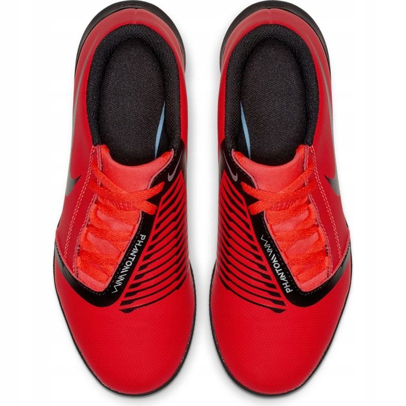 Nike Phantom Venom Club Tf Jr AO0400-600 fotbollsskor mångfärgad röd 2
