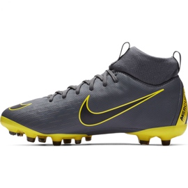 Nike Mercurial Superfly 6 Academy Mg Jr AH7337-070 fotbollsskor mångfärgad grå 1