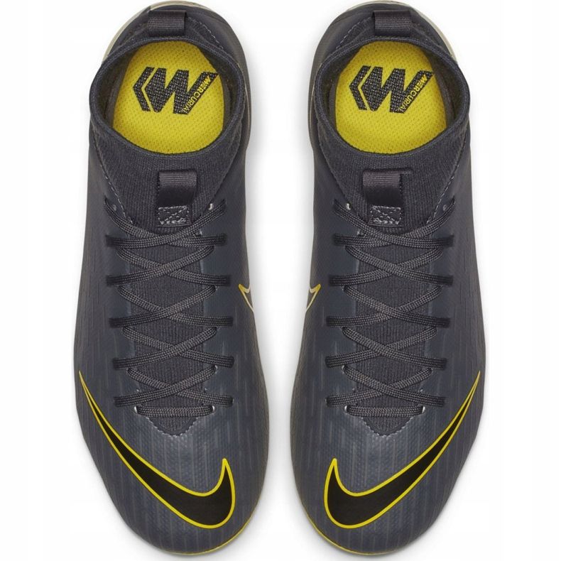 Nike Mercurial Superfly 6 Academy Mg Jr AH7337-070 fotbollsskor mångfärgad grå 2