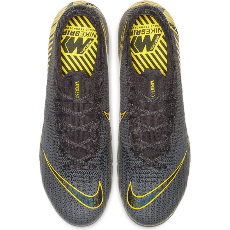 Nike Mercurial Vapor 12 Elite Fg M AH7380-070 fotbollsskor grå grå 2
