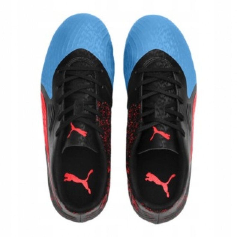 Puma One 19.4 Fg Ag Jr 105501 01 fotbollsskor mångfärgad svart 1