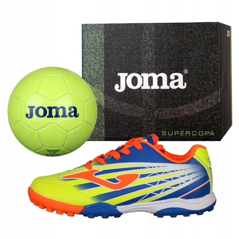 Fotbollsskor Joma Super Copa Jr Tf SCJS.911.TF + Fri boll mångfärgad 1