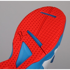 Inomhusskor Puma Tenaz V Jr Bleu Azur 104891 06 blå blå 2