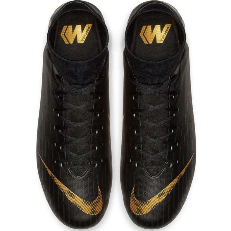 Nike Mercurial Superfly 6 Academy FG / MG M AH7362-077 fotbollsskor svart svart 2