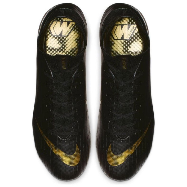 Nike Mercurial Superfly 6 Pro Fg M AH7368-077 fotbollsskor svart svart 2
