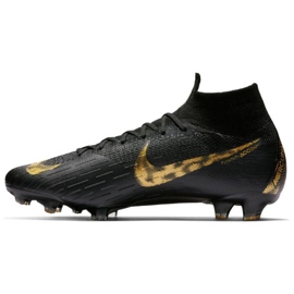 Nike Mercurial Superfly 6 Elite Fg M AH7365-077 fotbollsskor svart svart 1