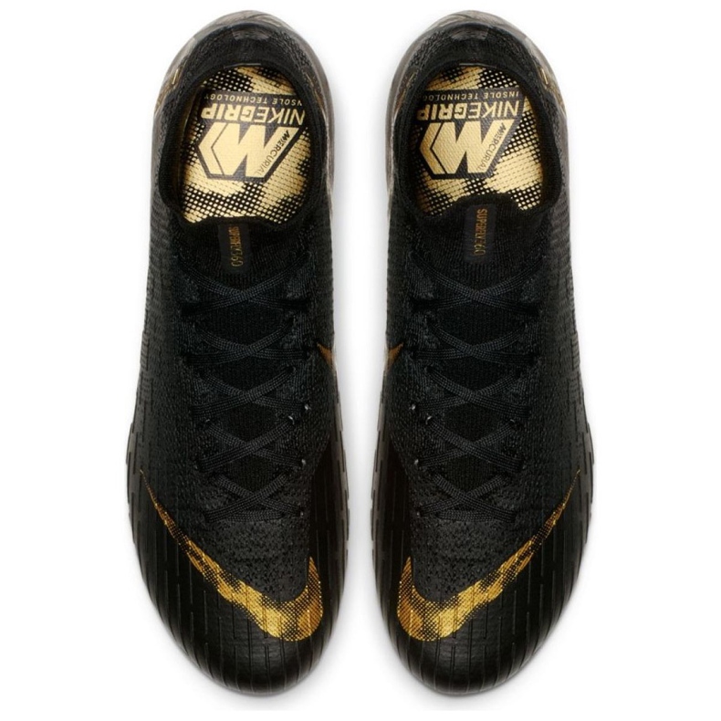 Nike Mercurial Superfly 6 Elite Fg M AH7365-077 fotbollsskor svart svart 2