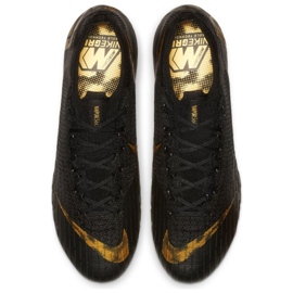 Nike Mercurial Vapor 12 Elite Fg M AH7380-077 fotbollsskor svart svart 2