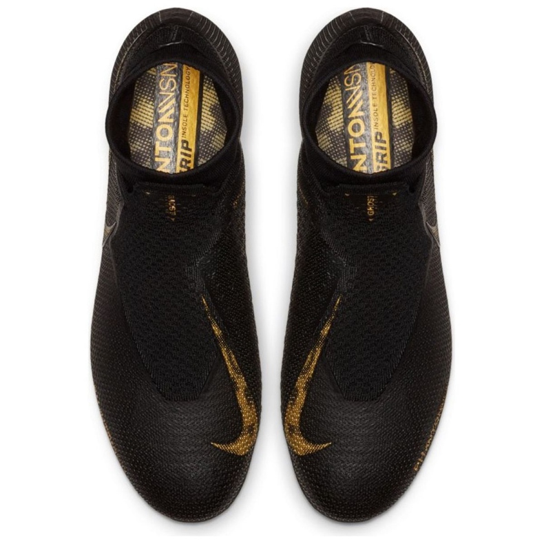 Nike Phantom Vsn Elite Df Fg M AO3262-077 fotbollsskor svart svart 2