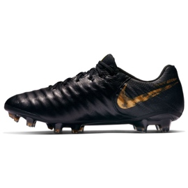 Nike Tiempo Legend 7 Elite Fg M AH7238-077 fotbollsskor svart svart 1