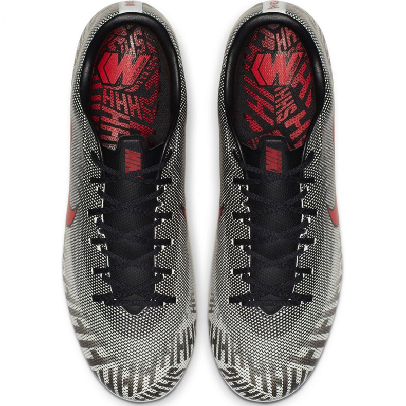 Nike Mercurial Vapor 12 Academy Neymar FG / MG M AO3131-170 fotbollsskor vit vit 1