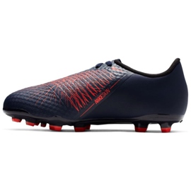 Nike Phantom Venom Academy Fg Jr AO0362-440 fotbollsskor mångfärgad marinblå 1