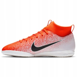 Inomhusskor Nike Mercurial SuperflyX 6 Academy Ic Jr AH7343-801 mångfärgad orange 1