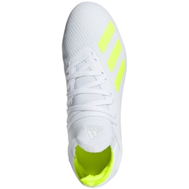 Adidas X 18.3 Fg Jr BB9372 fotbollsskor mångfärgad vit 1