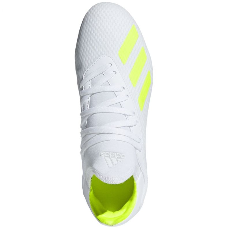 Adidas X 18.3 Fg Jr BB9372 fotbollsskor mångfärgad vit 1