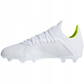 Adidas X 18.3 Fg Jr BB9372 fotbollsskor mångfärgad vit 2