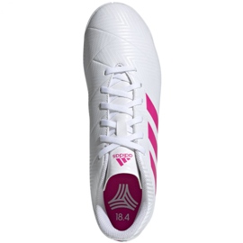 Inomhusskor adidas Nemeziz 18.4 I M D97995 vit vit 1
