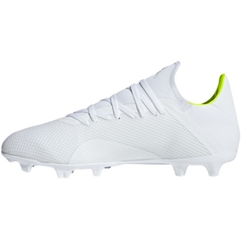 Adidas X 18.3 Fg M BB9368 fotbollsskor vit vit 2