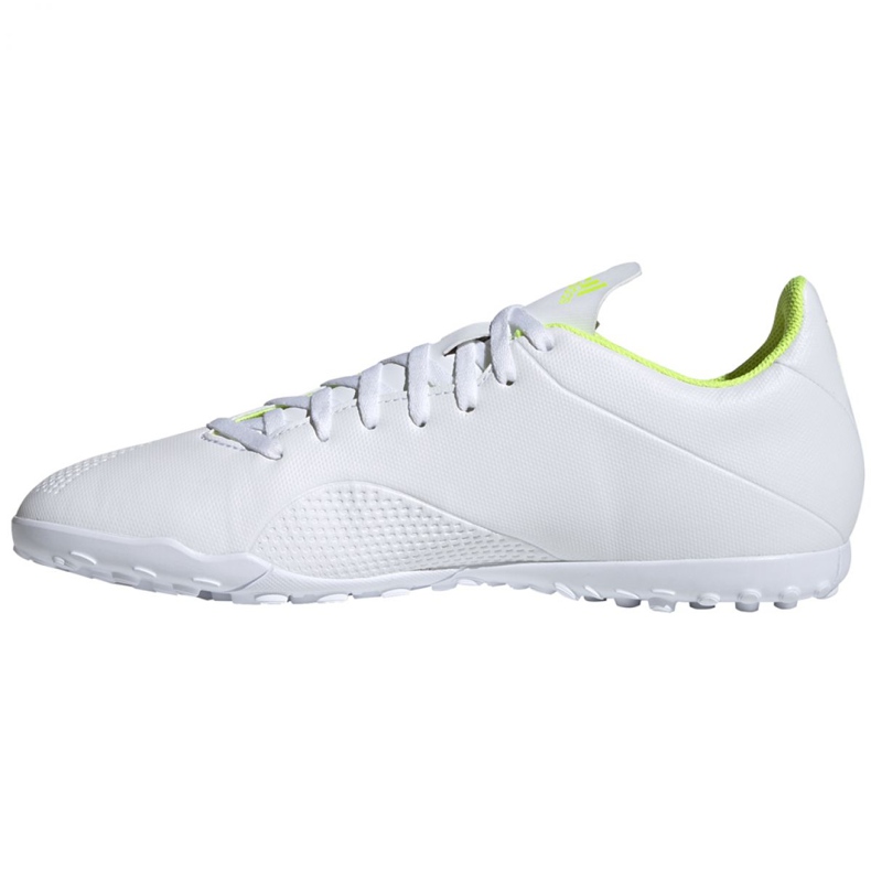 Adidas X 18.4 Tf M BB9414 fotbollsskor vit vit 2