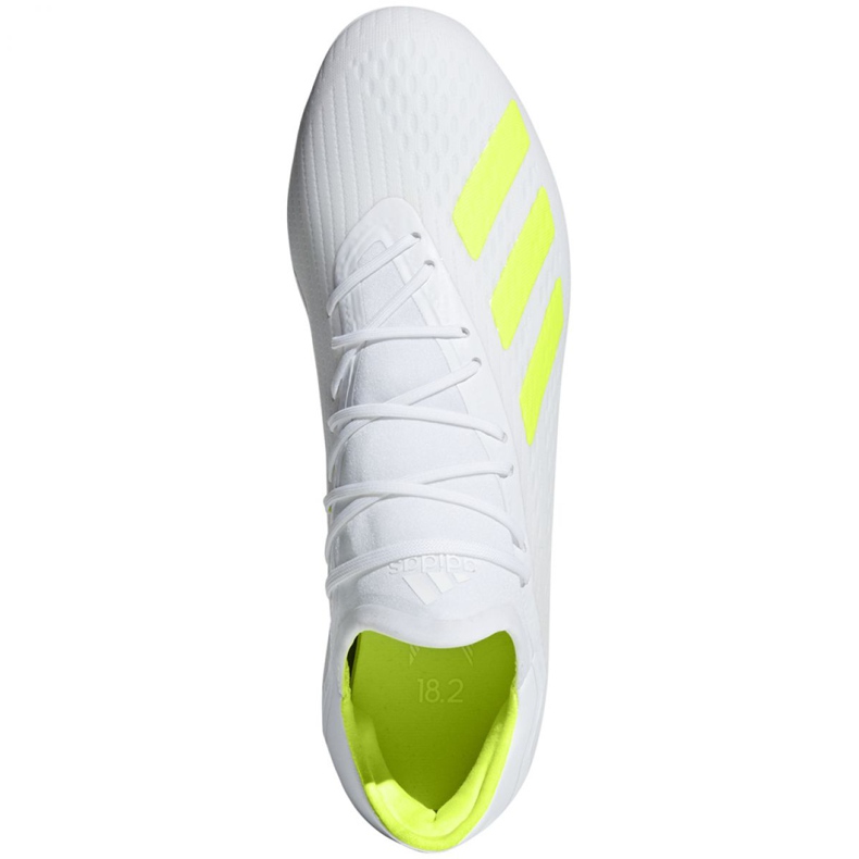 Adidas X 18.2 Fg M BB9364 fotbollsskor vit vit 1