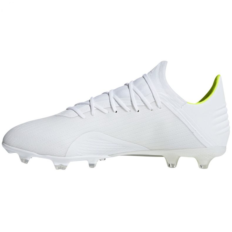 Adidas X 18.2 Fg M BB9364 fotbollsskor vit vit 2