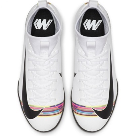Inomhusskor Nike Mercurial Superfly X 6 Academy Ic Jr AJ3110-109 mångfärgad vit 2