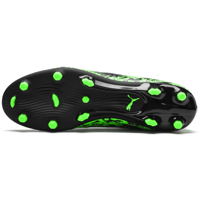Puma One 19.4 Fg Ag M 105492 03 fotbollsskor mångfärgad grön 2