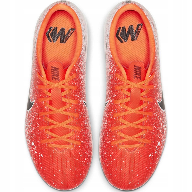 Nike Mercurial Vapor 12 Academy Mg Jr AH7347-801 fotbollsskor mångfärgad röd 1