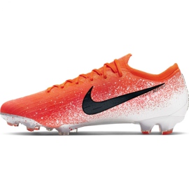 Nike Mercurial Vapor 12 Elite Fg M AH7380-801 fotbollsskor mångfärgad röd 2