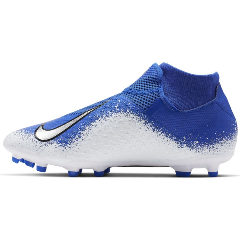 Nike Phantom Vsn Academy Df FG / MG M AO3258-410 fotbollsskor mångfärgad blå 1